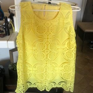 Skies are Blue lace top